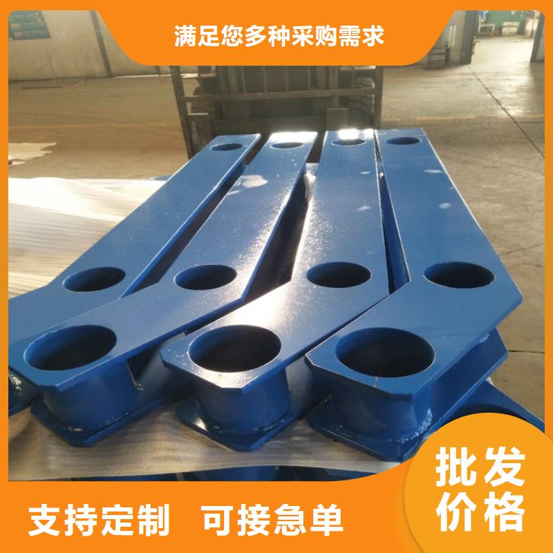 护栏不锈钢复合管桥梁护栏厂家现货充足量大优惠