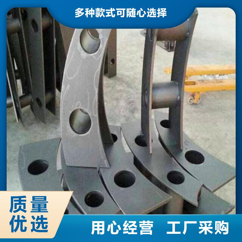 不锈钢复合管桥梁景观栏杆来图加工定制