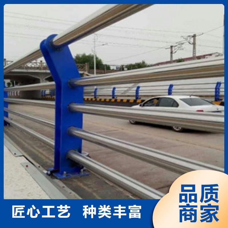 不锈钢复合管护栏,桥梁防撞立柱货源足质量好