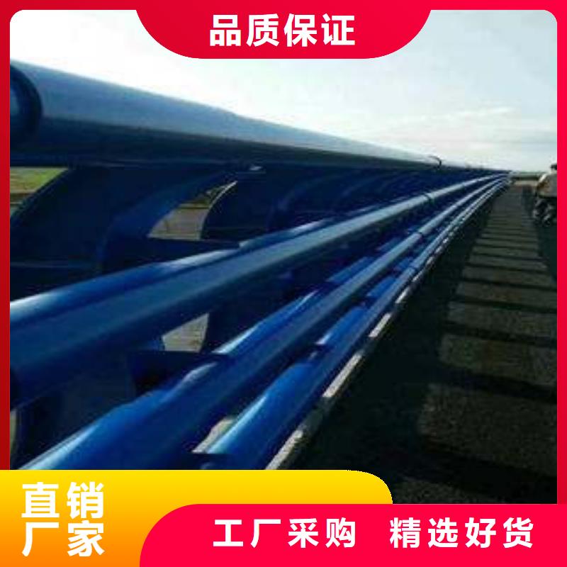 桥梁护栏Q235钢板立柱品牌大厂家