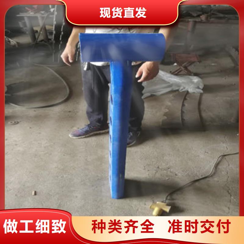 防撞立柱河道护栏专业供货品质管控