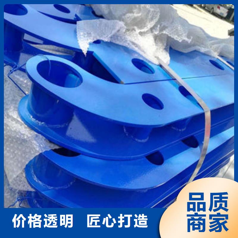 河道护栏钢板立柱库存丰富