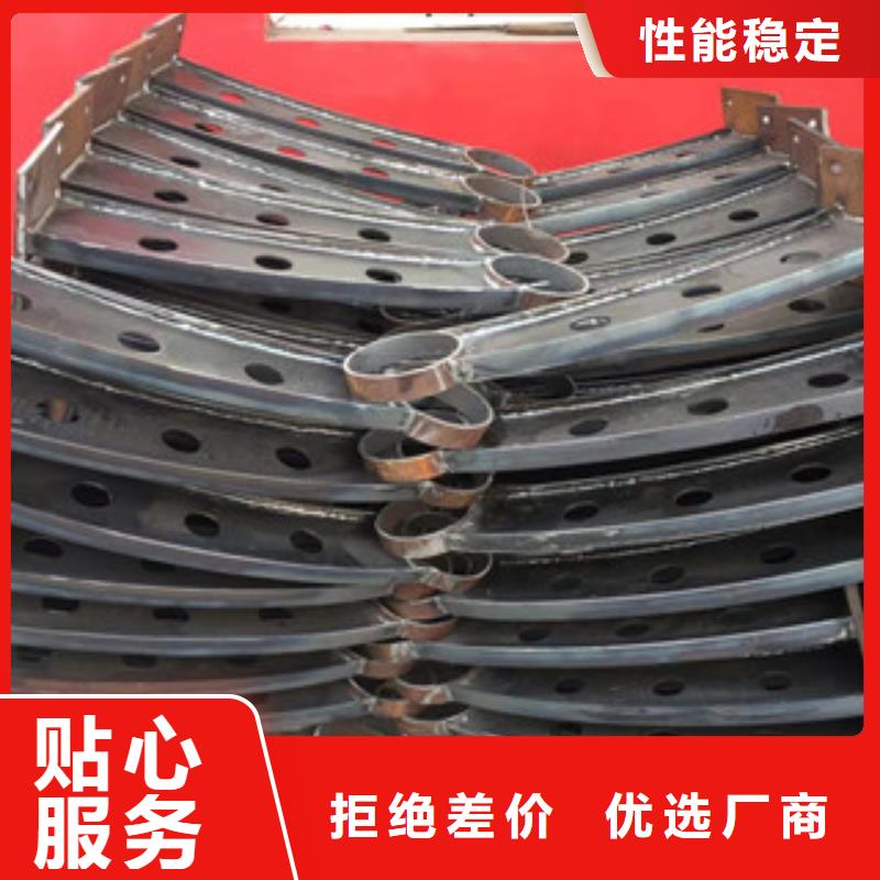 立柱不锈钢复合管桥梁防撞护栏厂家