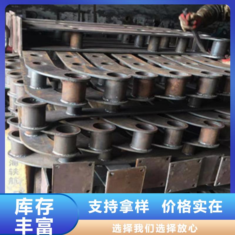 立柱_不銹鋼復(fù)合管橋梁護欄支持大小批量采購
