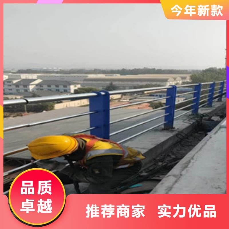 不锈钢复合管桥梁景观栏杆实拍展现