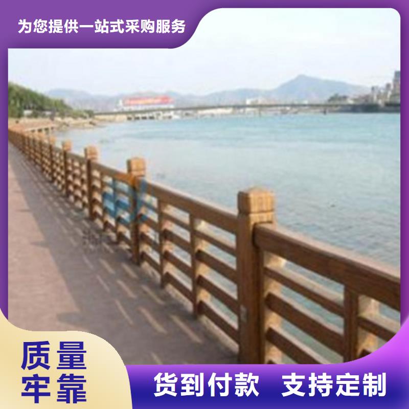 景觀橋梁護欄熱鍍鋅立柱實體廠家