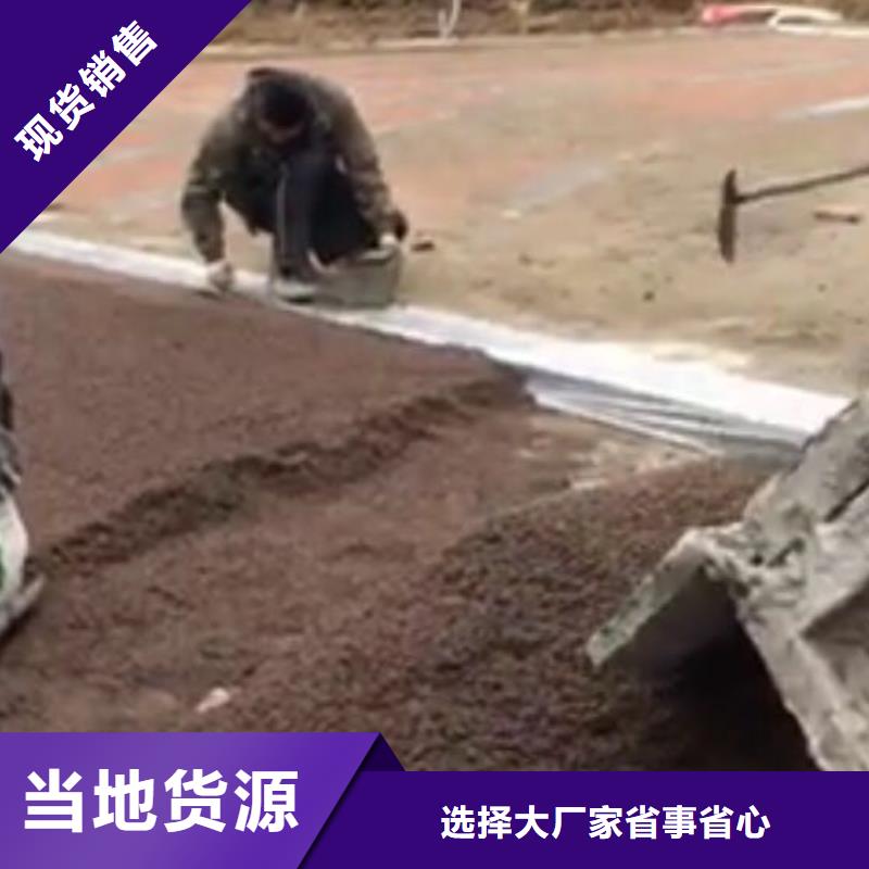 透水彩色压模地面现货充足