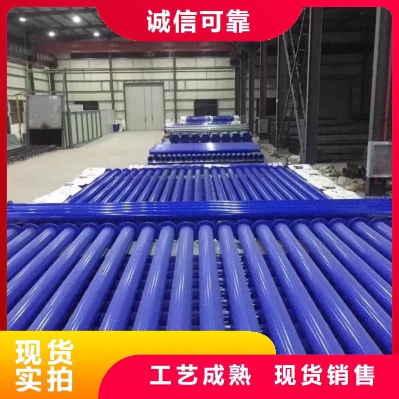 热浸塑保护钢制复合钢管质检合格出厂