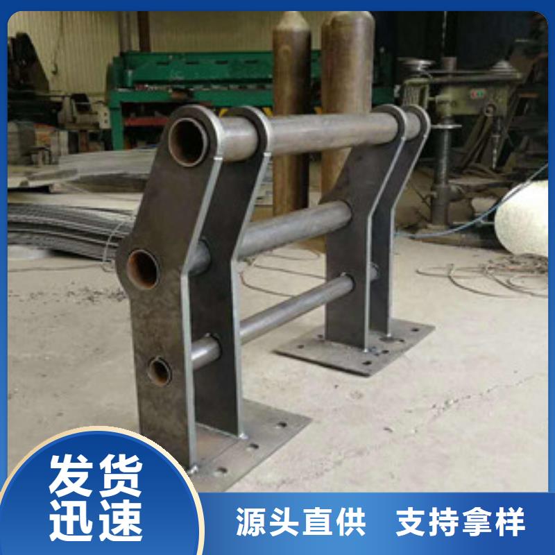 防撞护栏钢板立柱源头实体厂商