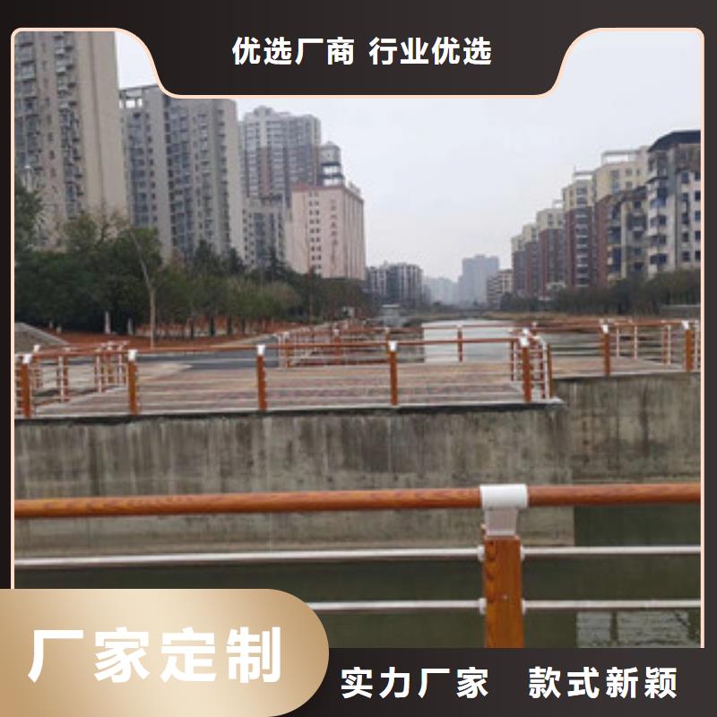 木纹转印护栏桥梁防撞栏杆加工细节之处更加用心