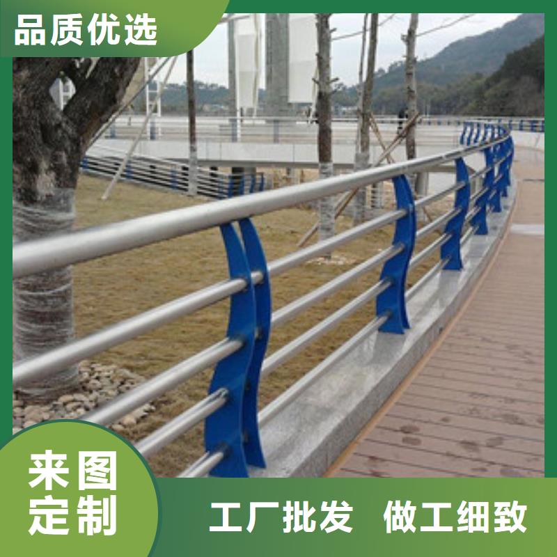 木纹转印护栏道路防撞护栏价格透明