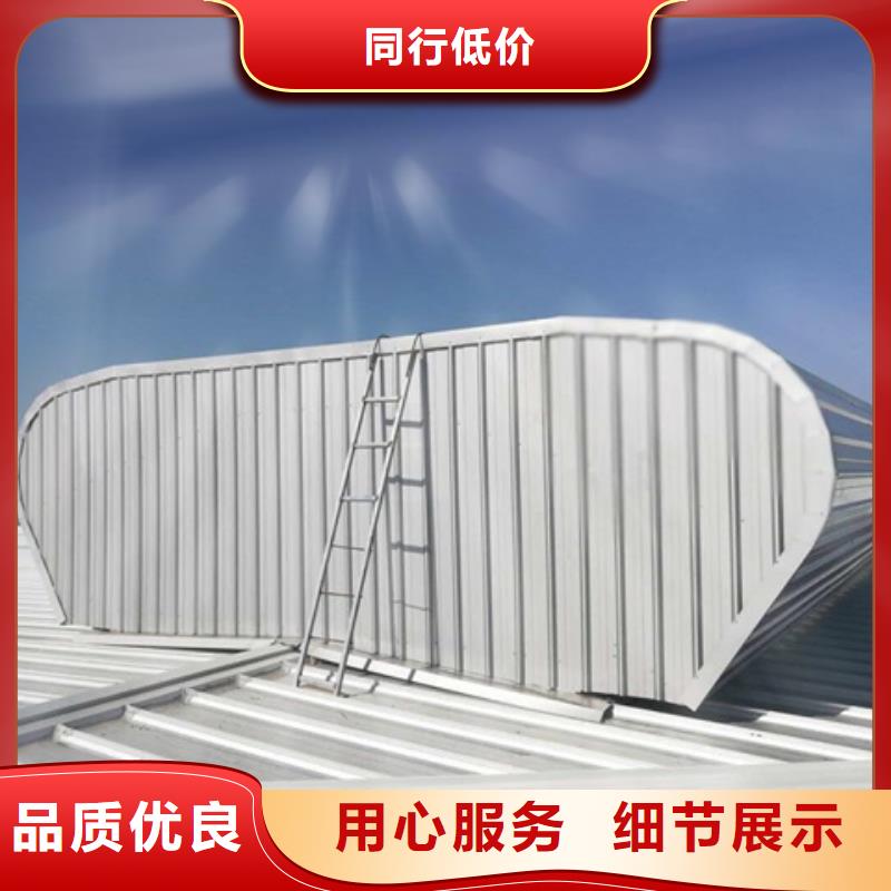 8型圆拱型电动采光天窗（侧开式一）生产制造厂家