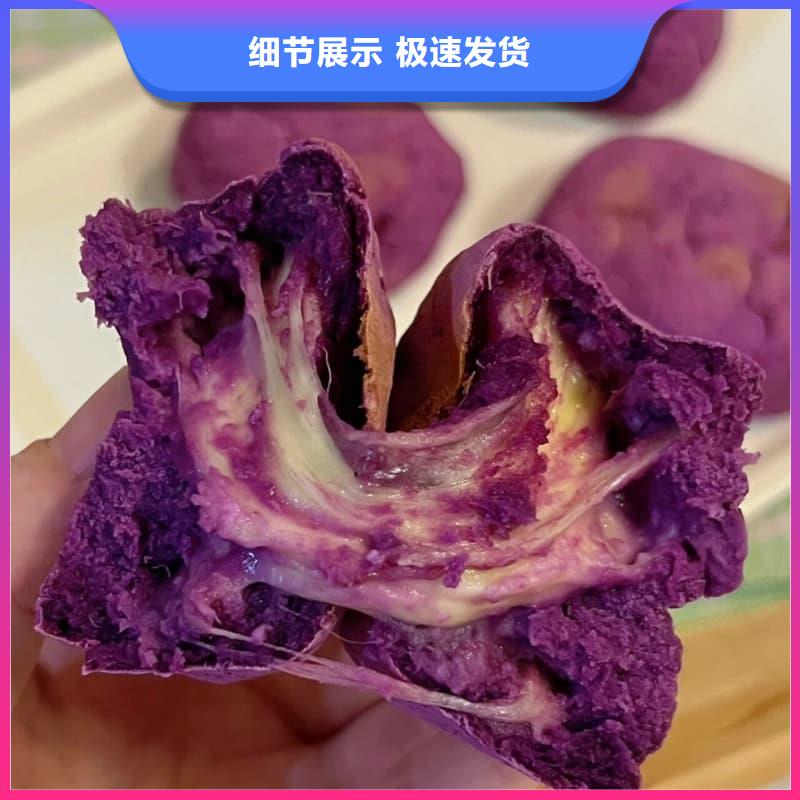 厂家供应速冻熟紫薯块