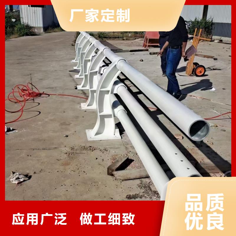 灯光铝合金桥梁护栏定制速度快