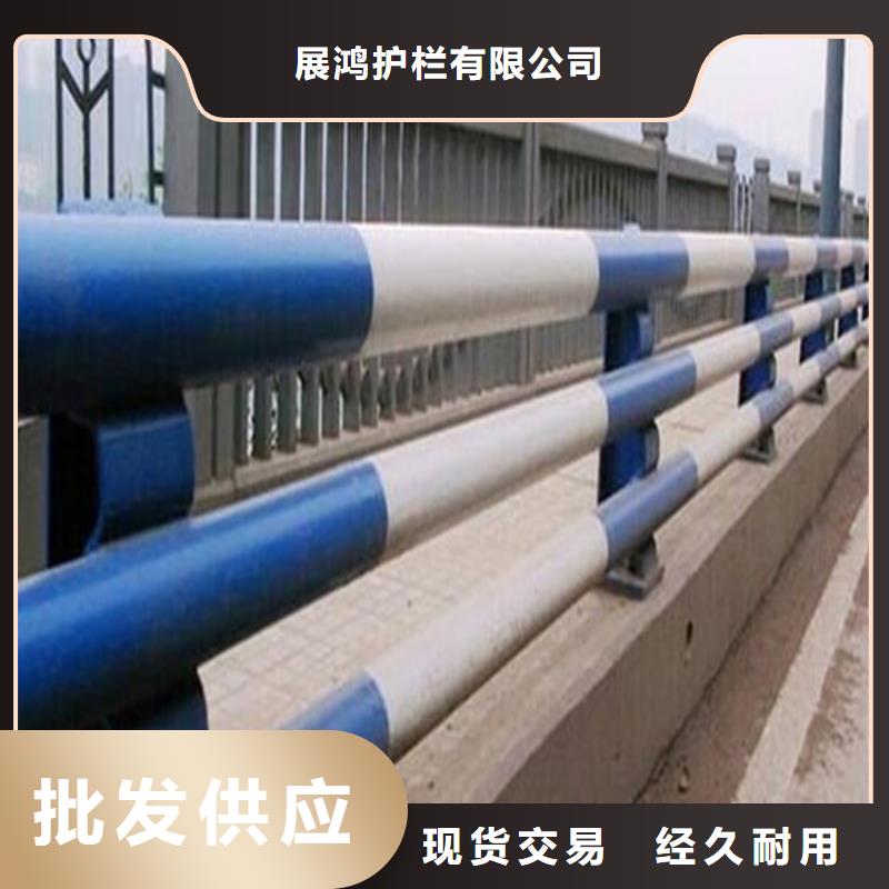 桥梁静电喷塑防撞护栏造型别致