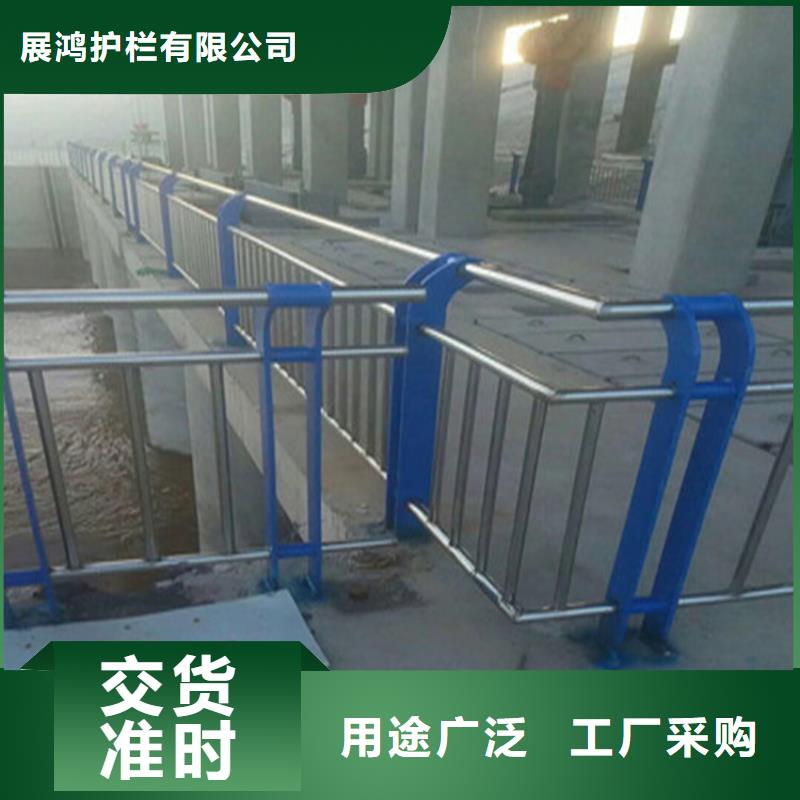 鍍鋅管橋梁防撞護欄安裝靈活
