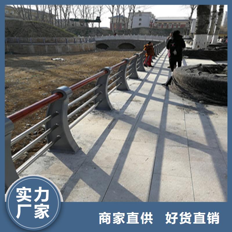 桥梁静电喷塑防撞护栏造型别致