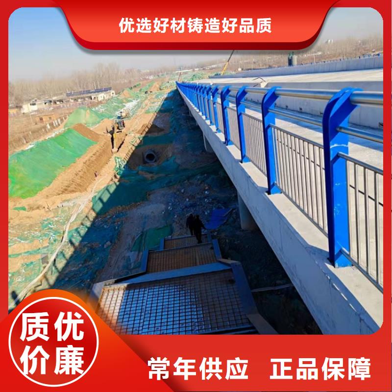 道路護(hù)欄-城市人行道防撞欄桿追求品質(zhì)