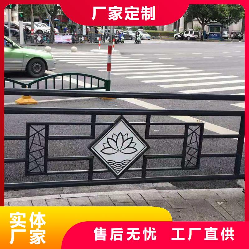 道路桥梁防撞护栏热镀锌立柱应用范围广泛