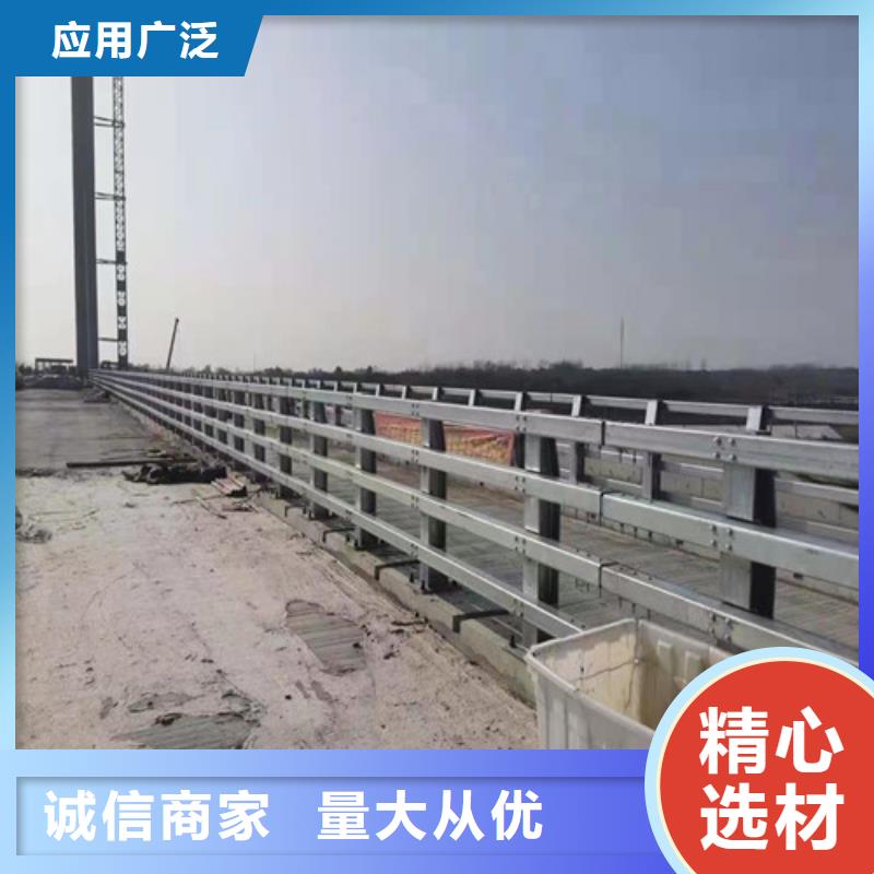 道路桥梁防撞护栏热镀锌立柱应用范围广泛