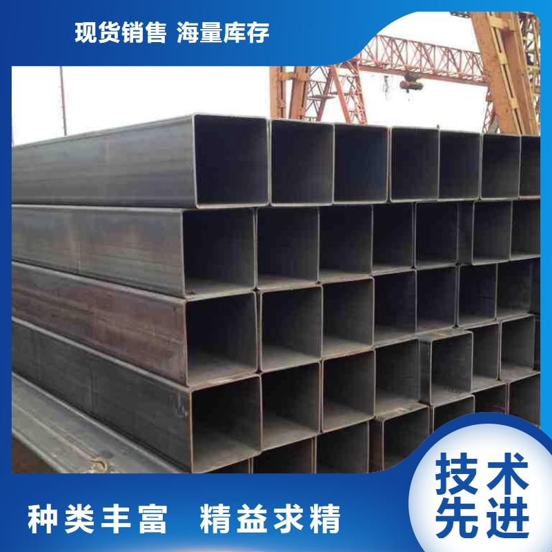 共青城100*100湖州大口徑厚壁方管,