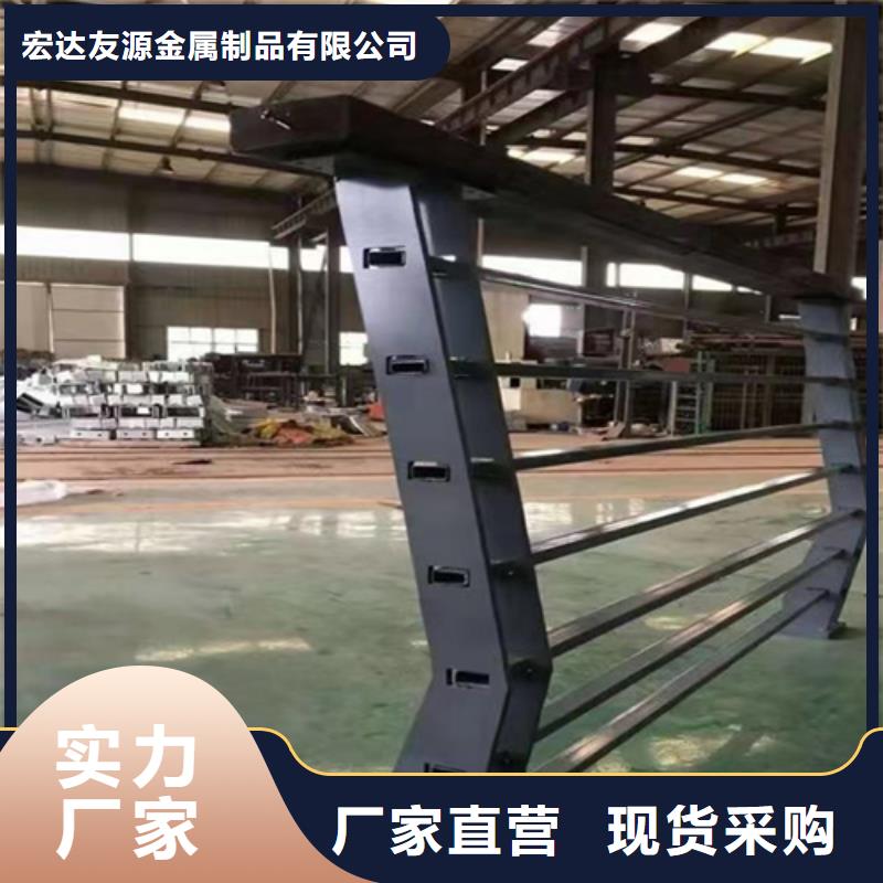 不锈钢桥梁护栏复合管防撞栏杆厂家生产经验丰富
