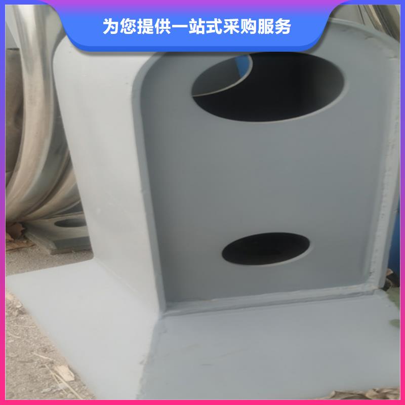 不锈钢桥梁护栏复合管防撞栏杆厂家生产经验丰富