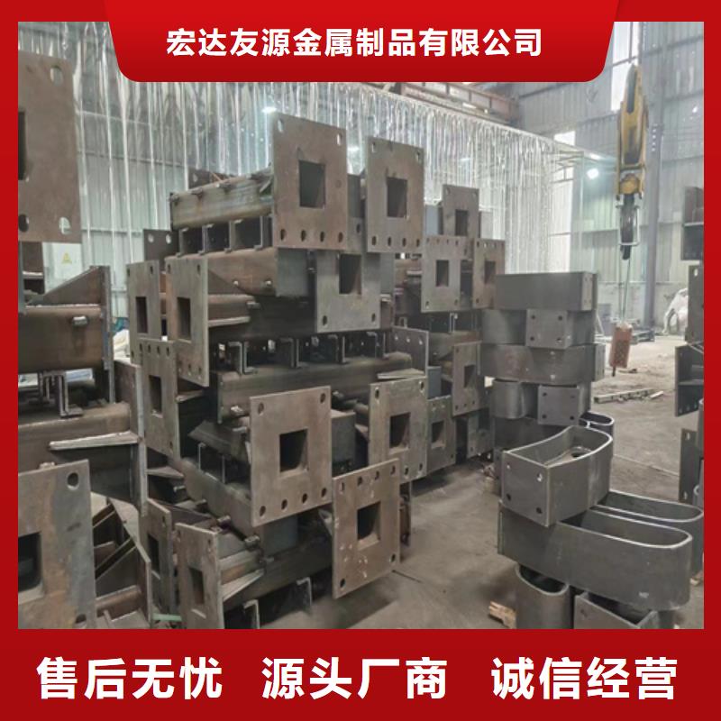 不锈钢桥梁护栏防撞护栏立柱厂家工厂自营