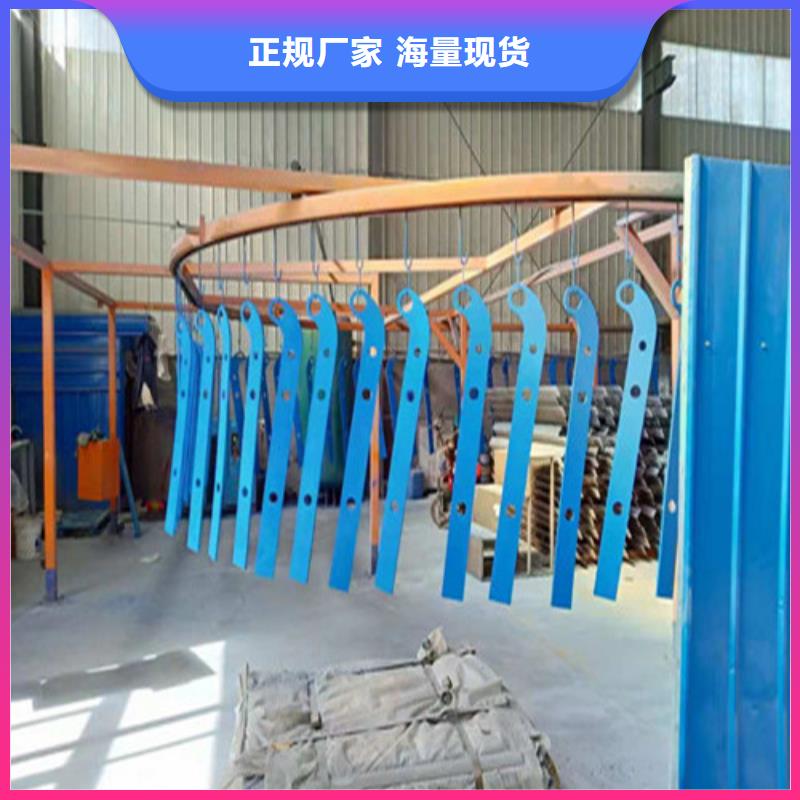 不锈钢复合管防撞护栏立柱专业生产制造厂