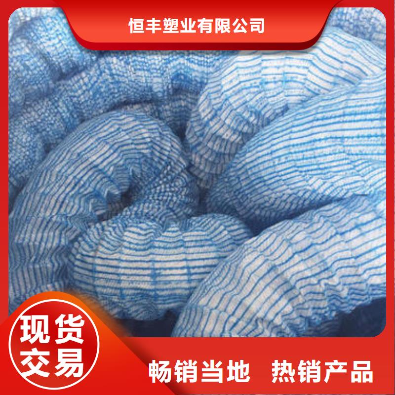 软式透水管凸结点钢塑土工格栅质量层层把关