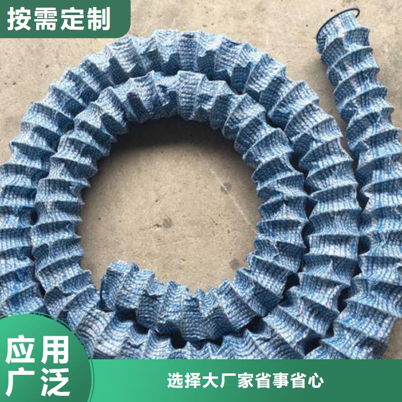 软式透水管凸结点钢塑土工格栅质量层层把关