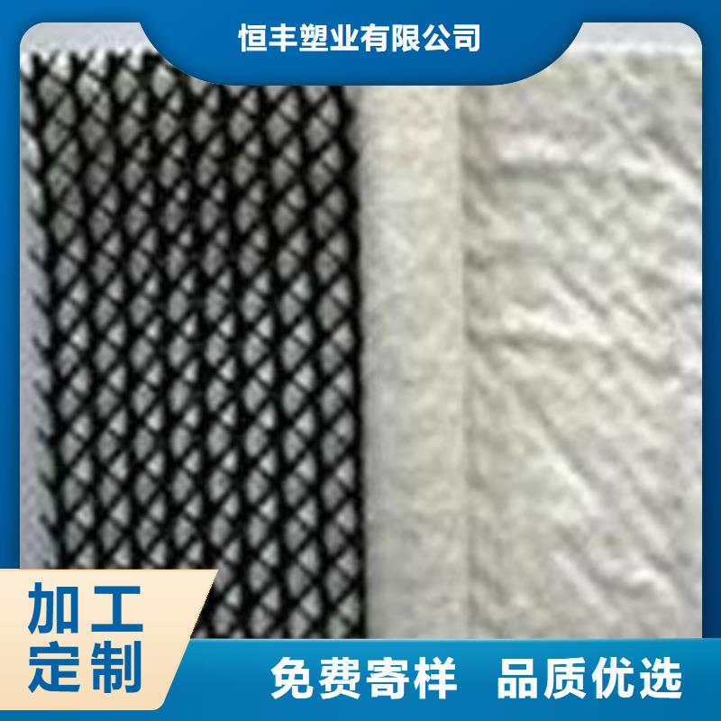 三維復(fù)合排水網(wǎng)土工HDPE膜生產(chǎn)安裝