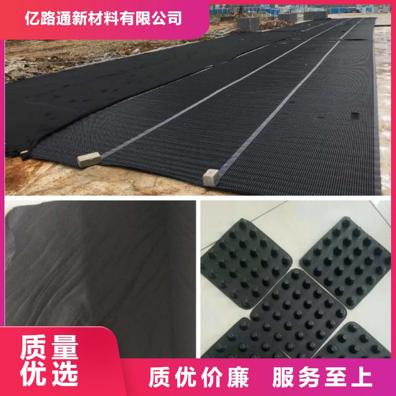 塑料排水板玻纤土工格栅热销产品