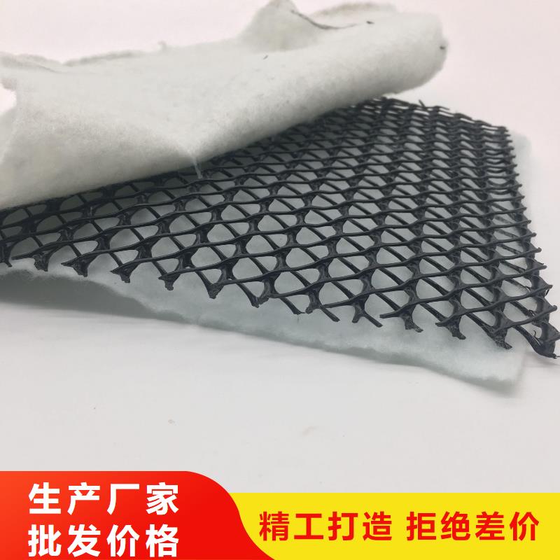 三维复合排水网HDPE黑色土工膜品类齐全
