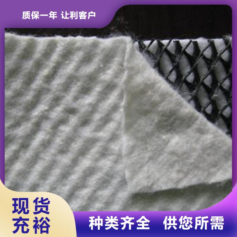 三维复合排水网HDPE黑色土工膜品类齐全