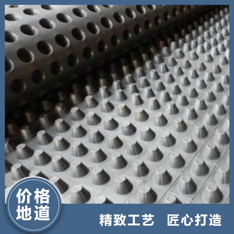 蓄排水板凸结点钢塑土工格栅加工定制