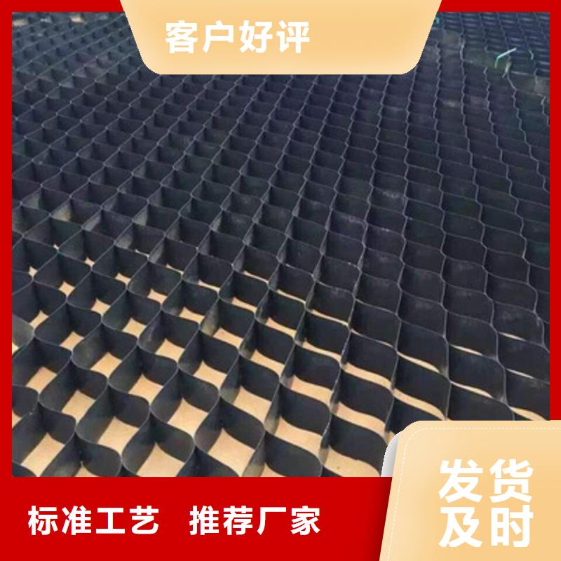 土工格室單向塑料土工格柵質(zhì)檢合格出廠