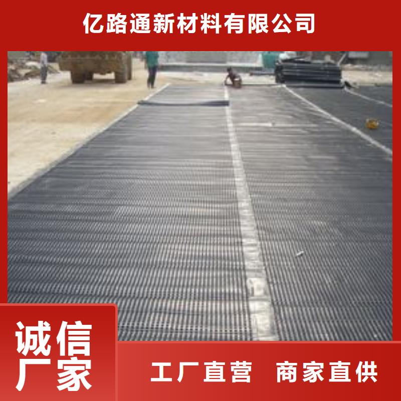 塑料排水板_凸结点钢塑土工格栅以质量求生存