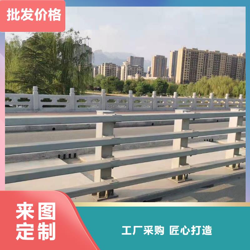 桥梁护栏-景区栈道不锈钢复合管护栏定制速度快工期短