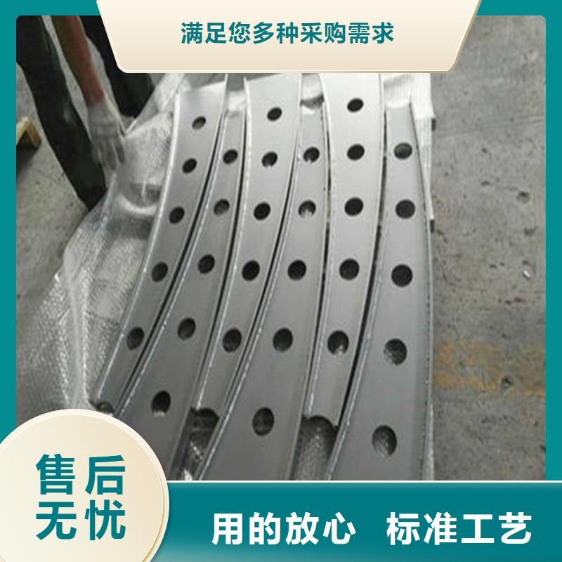护栏立柱-镀锌喷塑防撞栏量大从优
