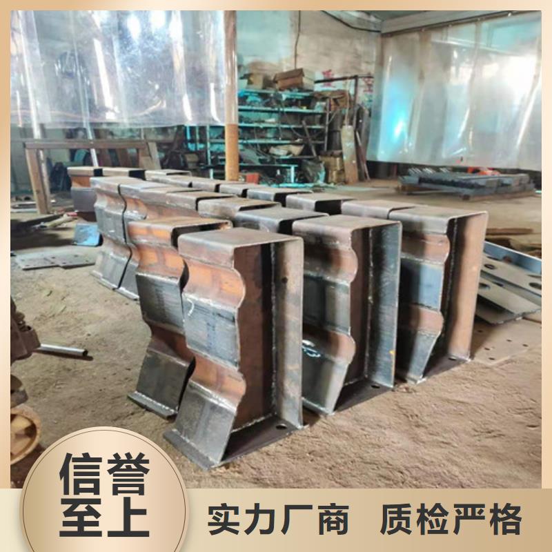 護欄立柱質檢合格發(fā)貨