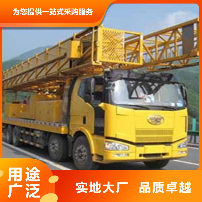橋梁檢測車租賃用于泄水管安裝