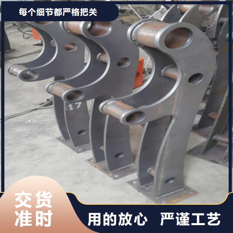 不銹鋼橋梁防撞橋梁立柱工期短，交貨快