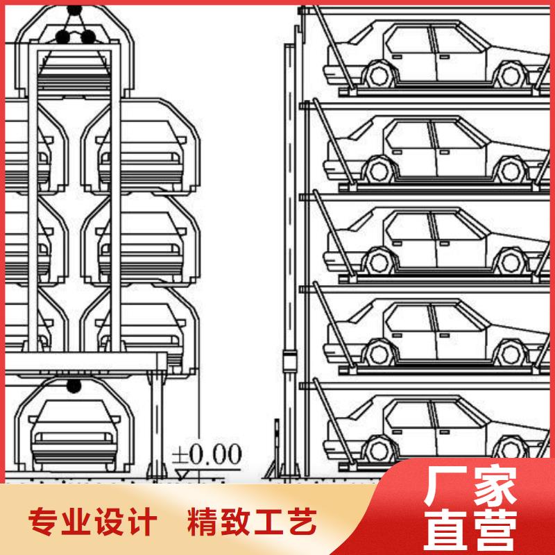 立体车库 四柱简易升降车位现货直供