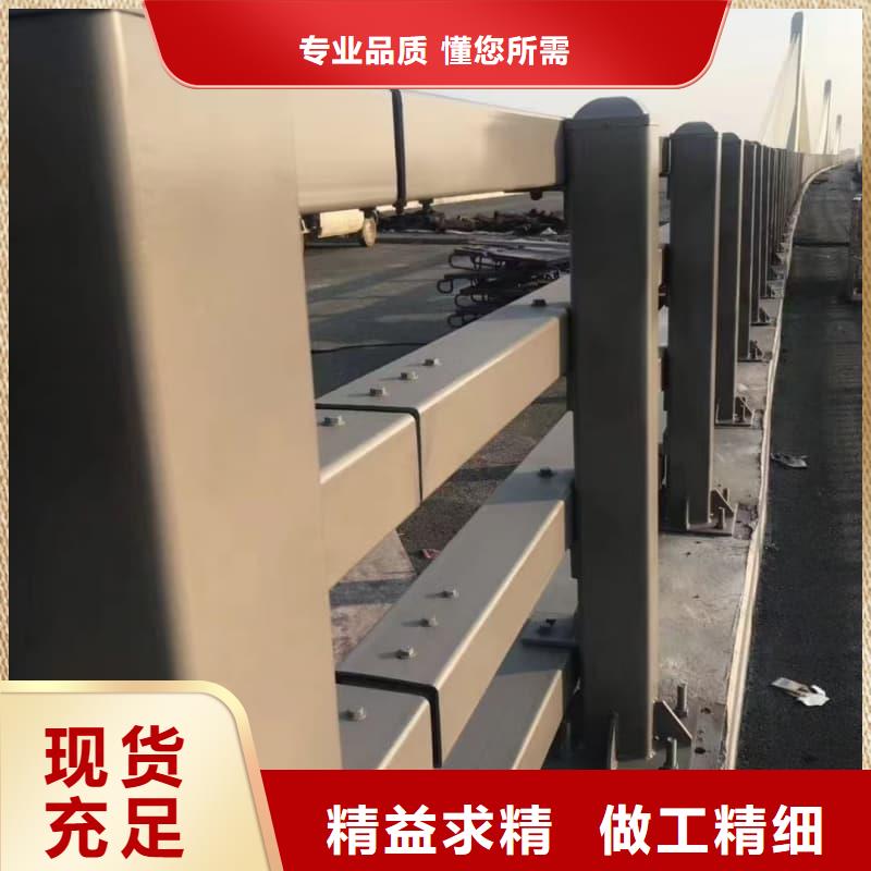 护栏Q235B钢板立柱厂家新品