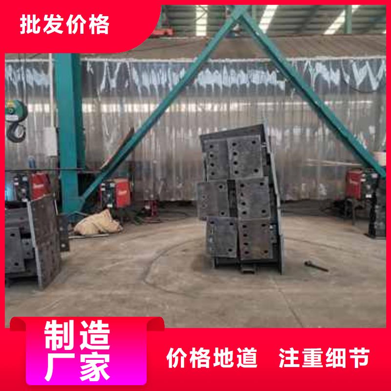 河道护栏 铝合金护栏厂家拥有先进的设备