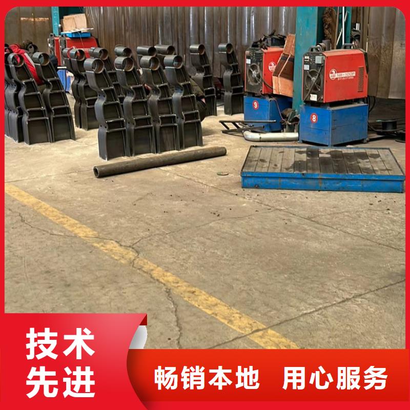 不锈钢碳素钢复合管护栏桥梁防撞护栏厂厂家案例