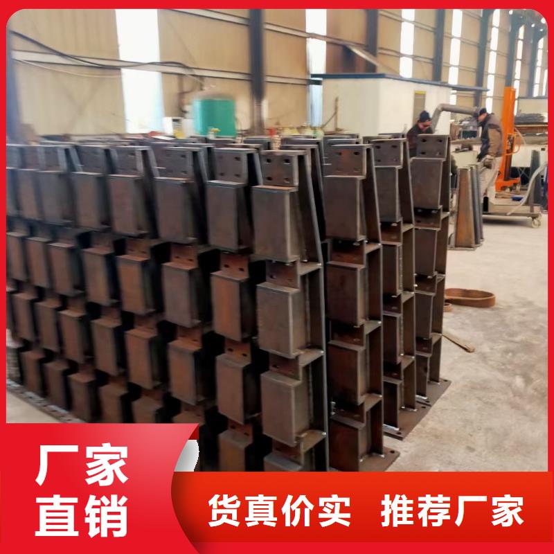 桥梁防撞护栏镀锌喷塑防撞栏厂家实力大