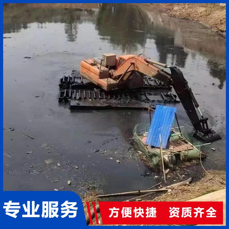 水陆挖掘机【水上打桩挖机租赁】服务至上