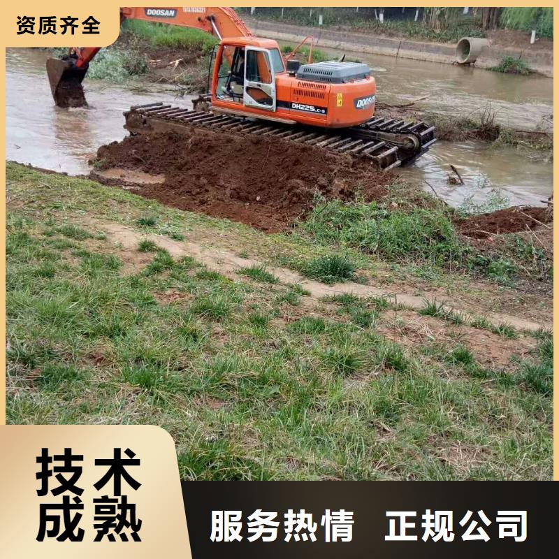 水陆挖掘机,【鱼塘清淤】单位靠谱商家